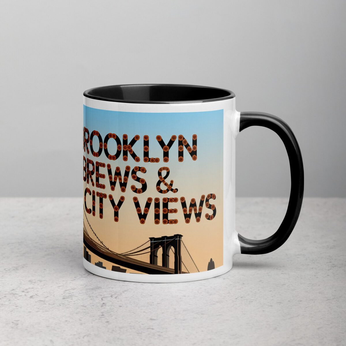 Brooklyn Brews & Big City Views Coffee Mug - Image 3
