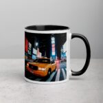 Taxi Rides and City Lights Coffee Mug - Image 3