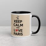 Keep Calm and Love Paris Coffee Mug & Tea Cup - Image 3