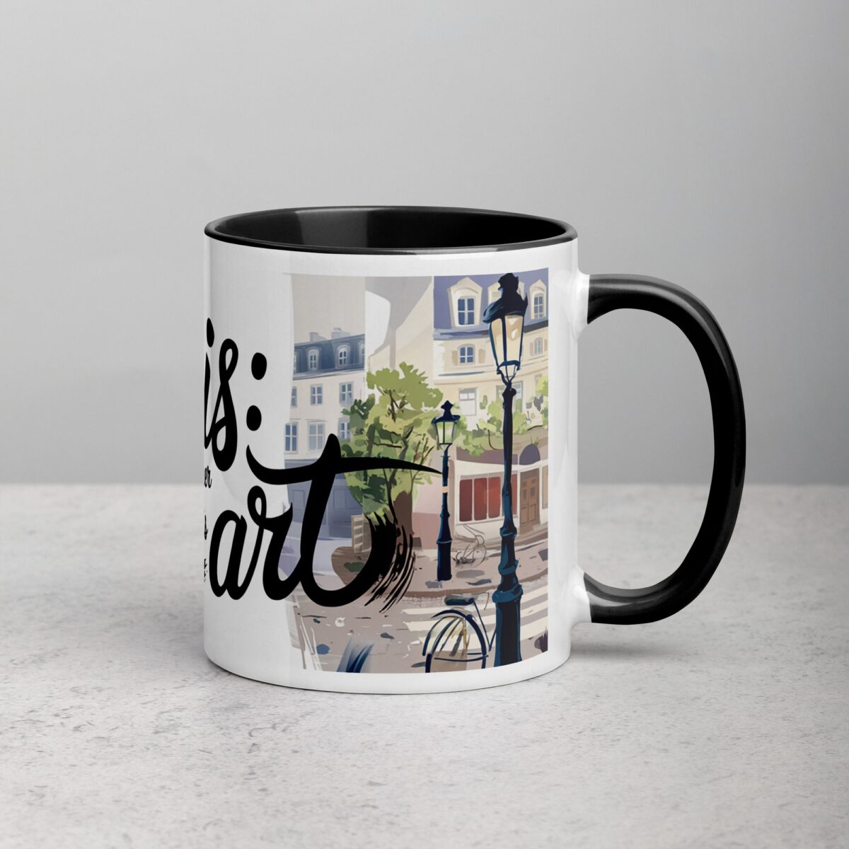 Paris: Where Every Corner Is Art Coffee Mug - Image 3