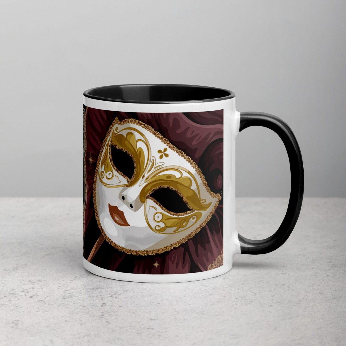 Masks and Magic: Venice Coffee Mug & Tea Cup - Image 3
