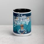 I Love Fishing Sophisticated Coffee Mug & Tea Cup - Image 4