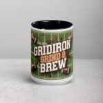 Gridiron Grind & Brew Football Mug - Image 4