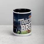 Touchdown Brews Football Coffee Mug - Image 4
