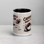 Caffeinated & Ready to Punt Football Mug - Image 4