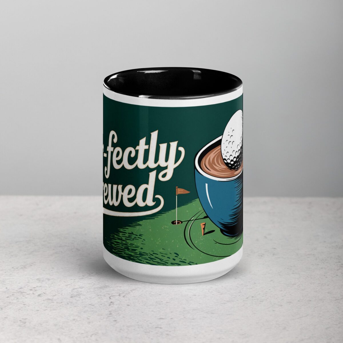 Par-fectly Brewed Golf Coffee Mug - Image 4