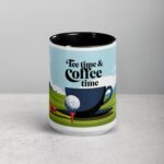 Tee Time & Coffee Time Golf Mug - Image 4