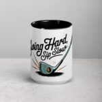 Swing Hard, Sip Slow Golf Coffee Mug - Image 4