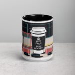 Keep Calm and Play Hockey Coffee Mug & Tea Cup - Image 4