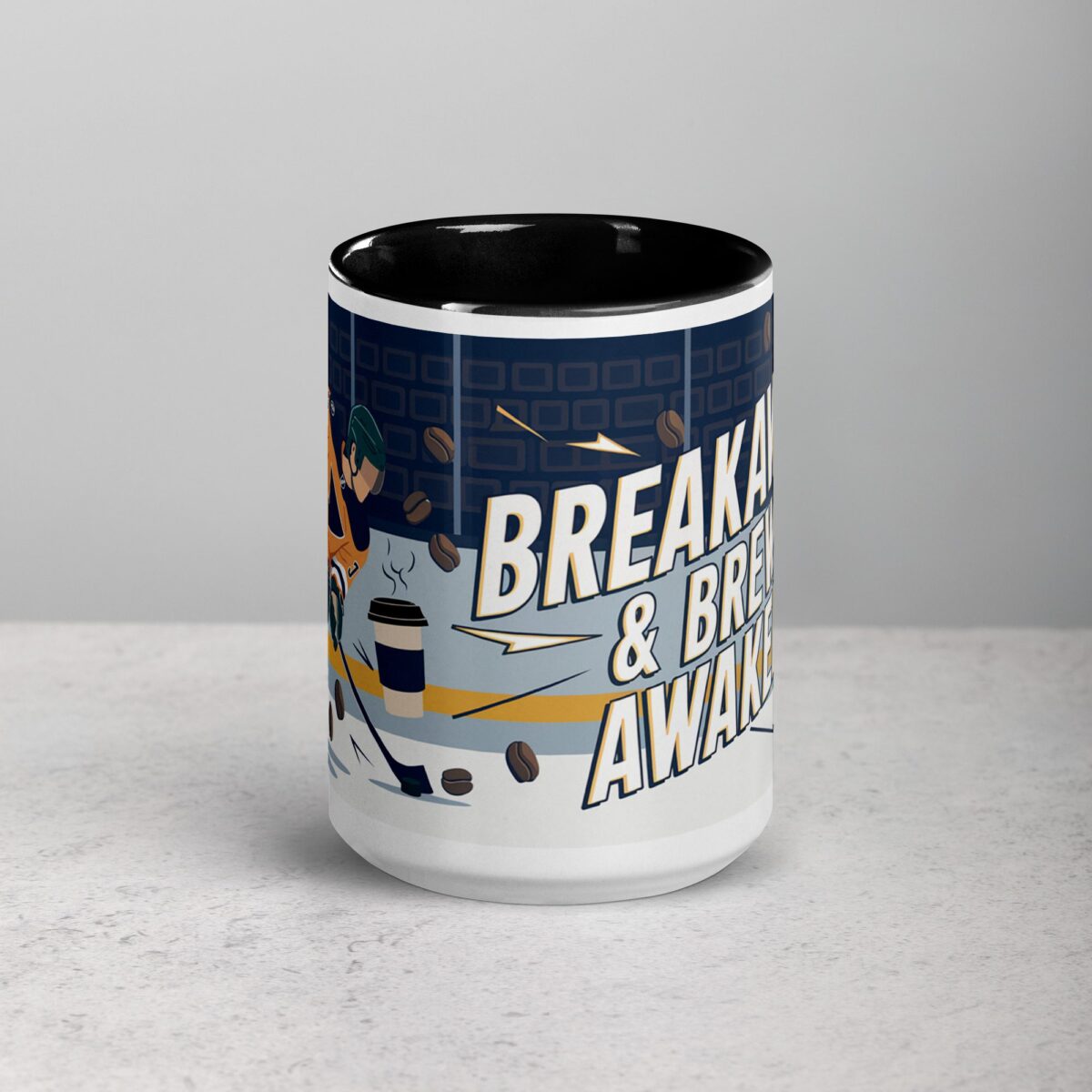 Breakaways & Brewed Awakenings Hockey Mug - Image 4