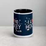 I Love Hockey Sophisticated Hockey Coffee Cup - Image 4