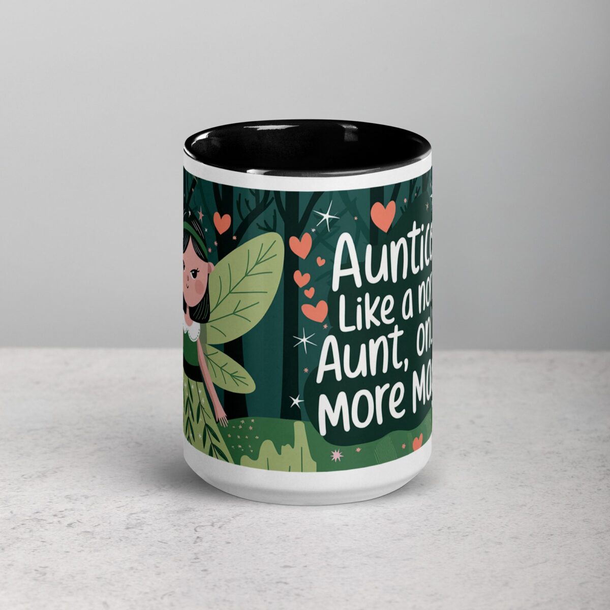 Aunticorn: Like a Normal Aunt, Only More Magical Mug - Image 4