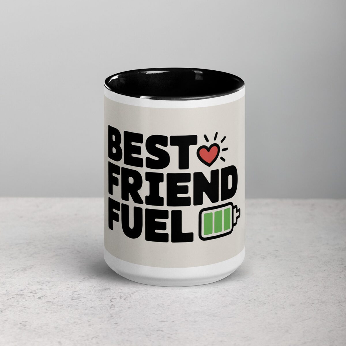 Best Friend Fuel Coffee Mug & Tea Cup - Image 4