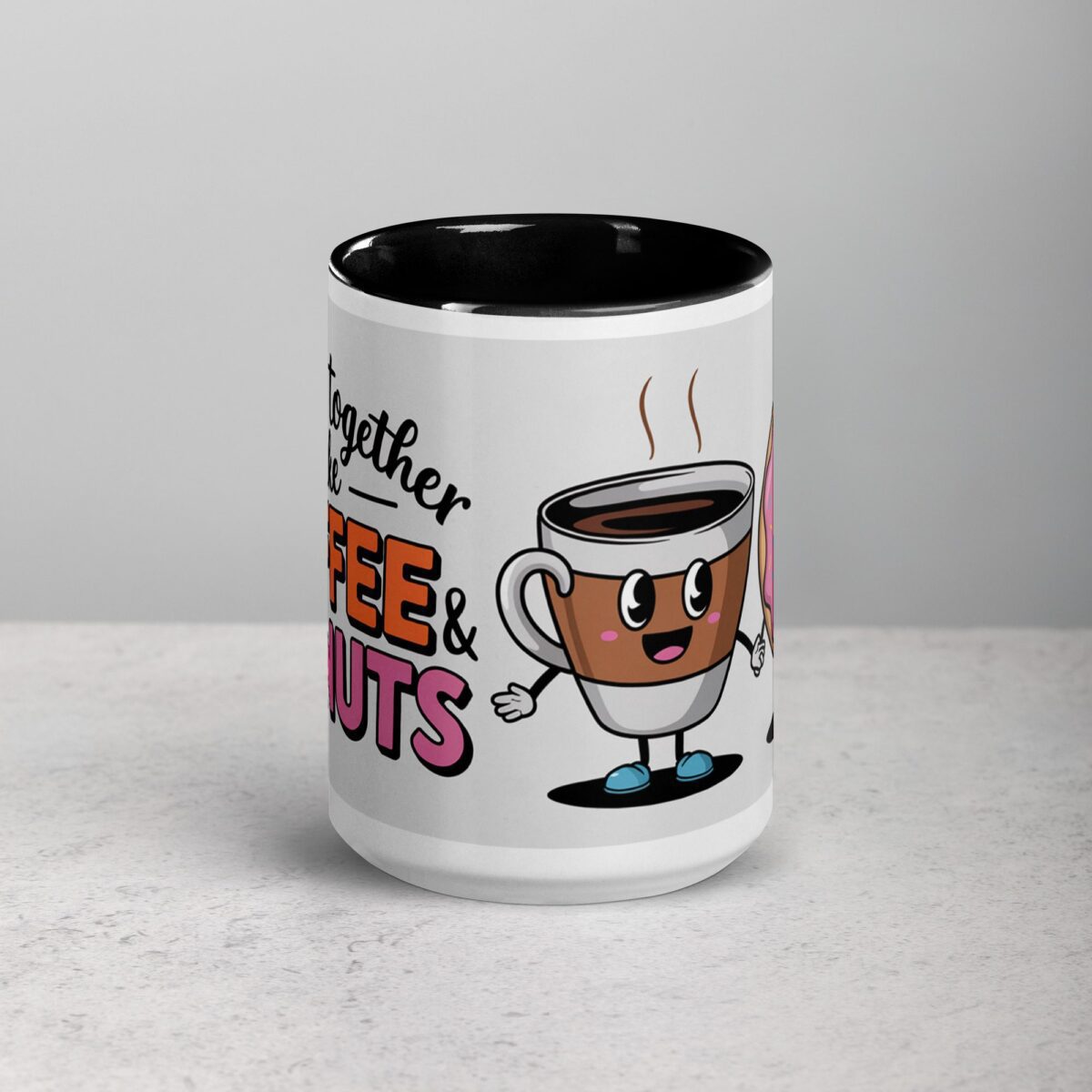 We Go Together Like Coffee & Donuts Friend Mug - Image 4