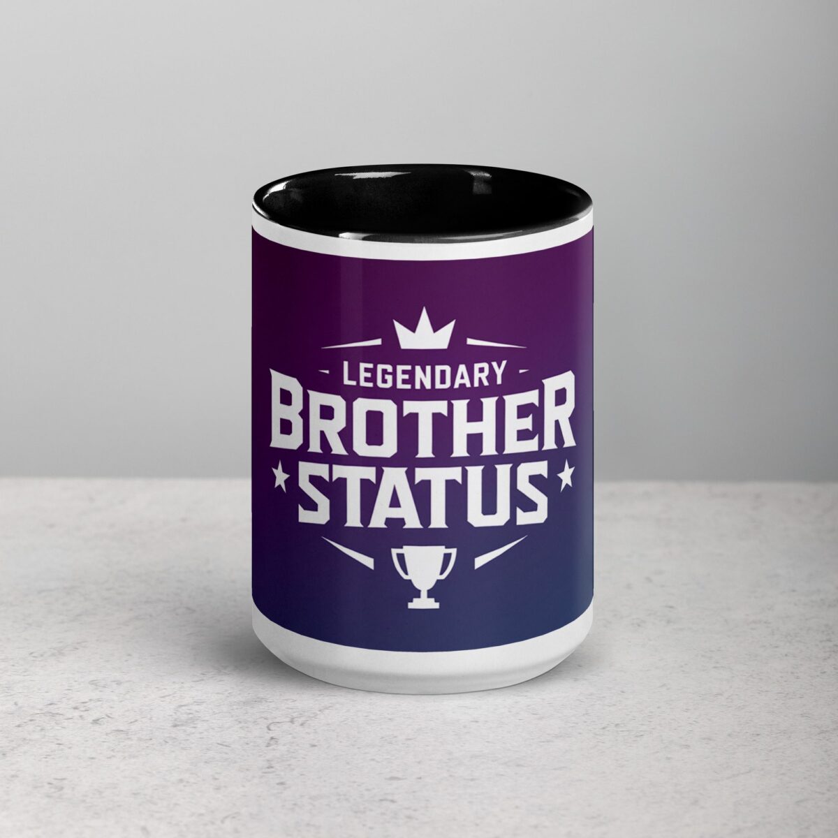 Legendary Brother Status Coffee Mug - Image 4