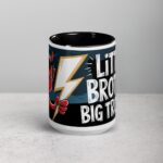 Little Brother, Big Trouble Coffee Mug - Image 4