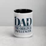 Dad The Original Influencer Coffee Mug - Image 4