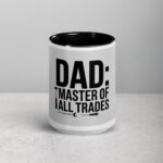 Dad Master of All Trades Coffee Mug - Image 4