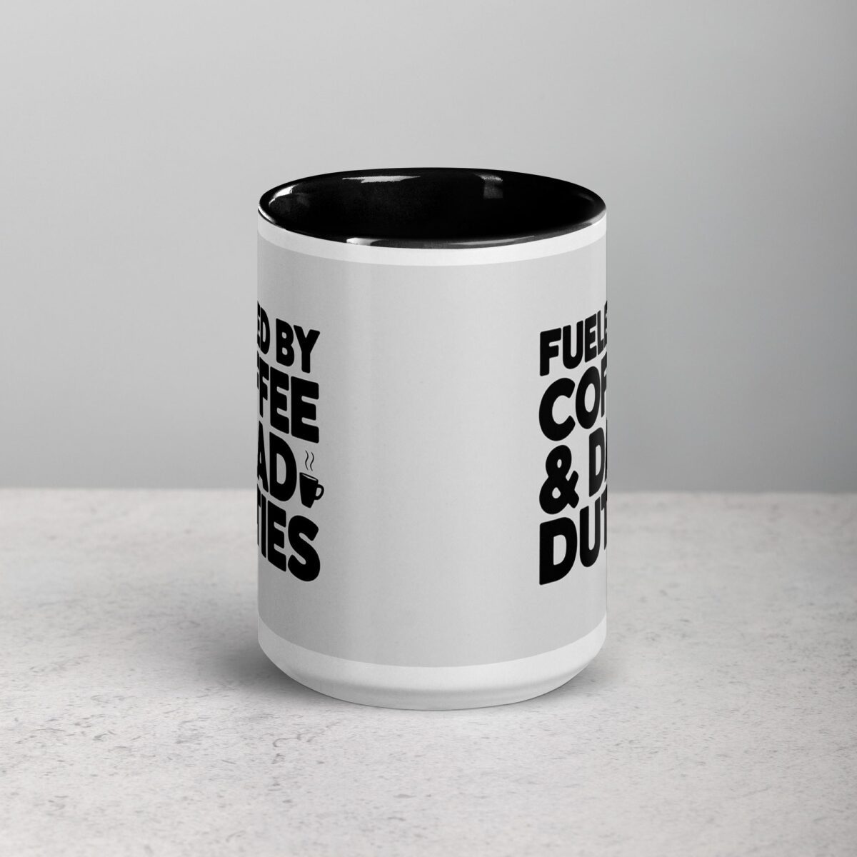 Fueled by Coffee & Dad Duties Mug - Image 4
