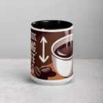 Raising Kids, Raising Coffee Levels Mug - Image 4