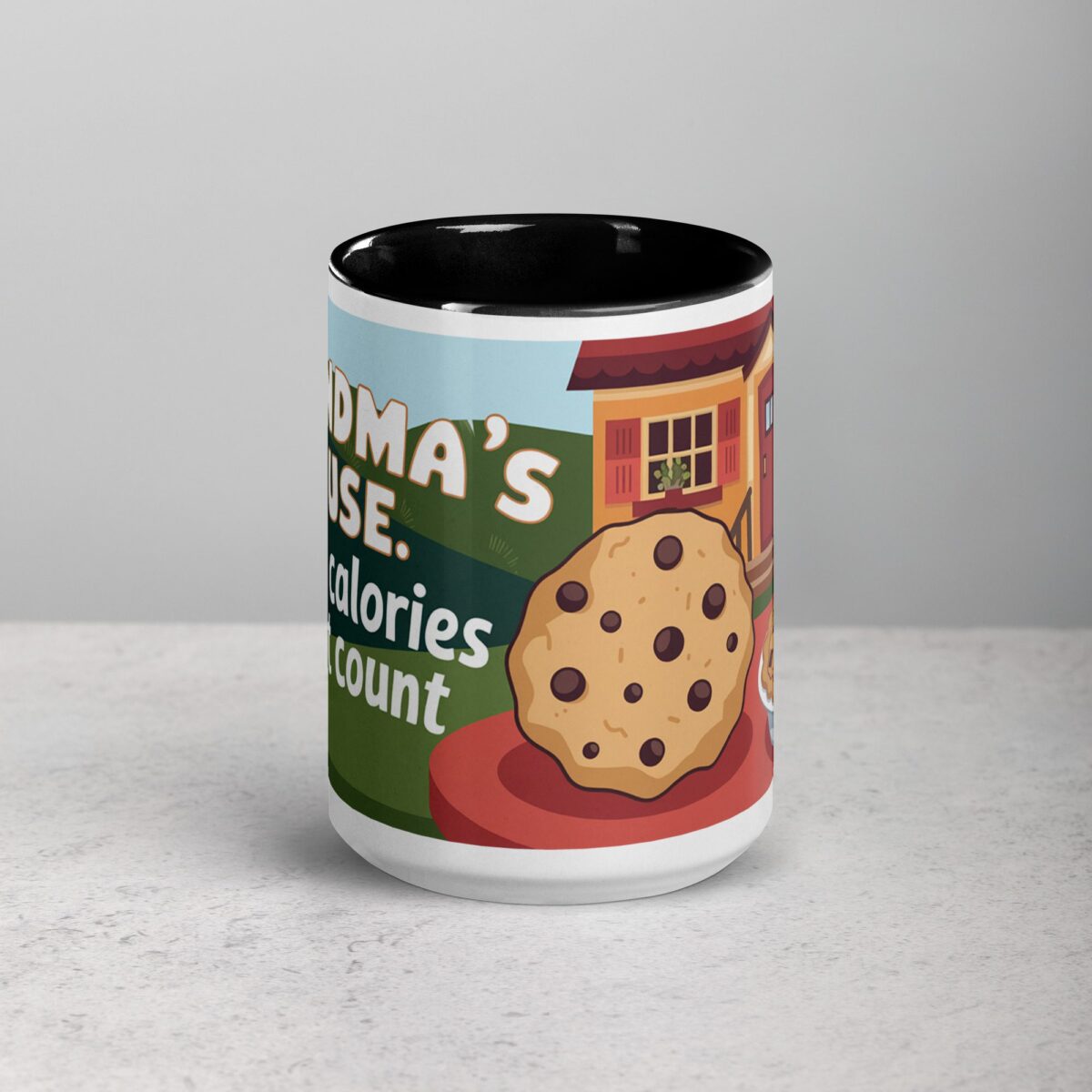 Grandma’s House: Where Calories Don’t Count Coffee Mug - Image 4