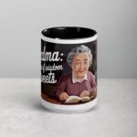 Grandma: Keeper of Wisdom and Sweets Coffee Mug - Image 4