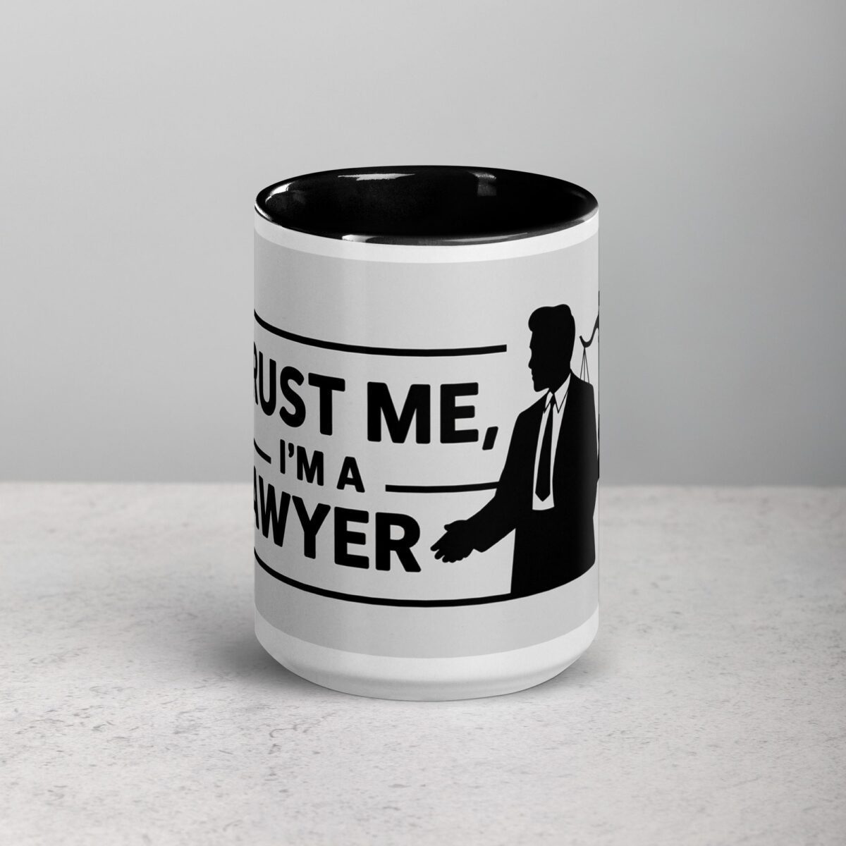 Trust Me, I’m a Lawyer Coffee Mug - Image 4