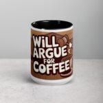 Will Argue for Coffee Lawyer Mug - Image 4