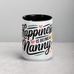 Happiness is Being a Nanny Coffee Mug & Tea Cup - Image 4