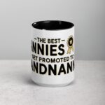 The Best Nannies Get Promoted to Grandnannies Mug - Image 4