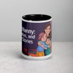 Official Nanny: Hugs, Smiles, and Bedtime Stories Mug - Image 4