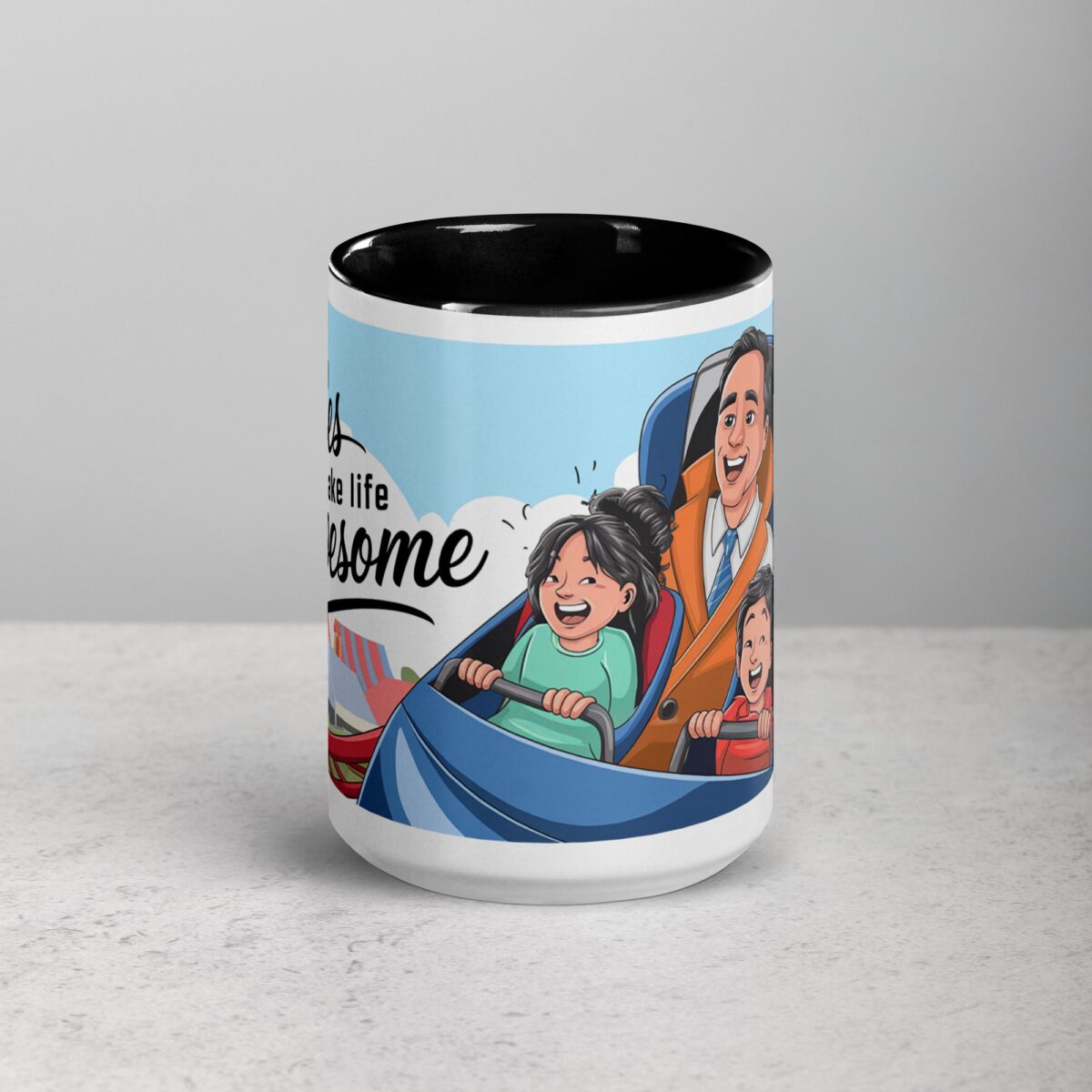 Uncles Make Life Awesome Coffee Mug - Image 4