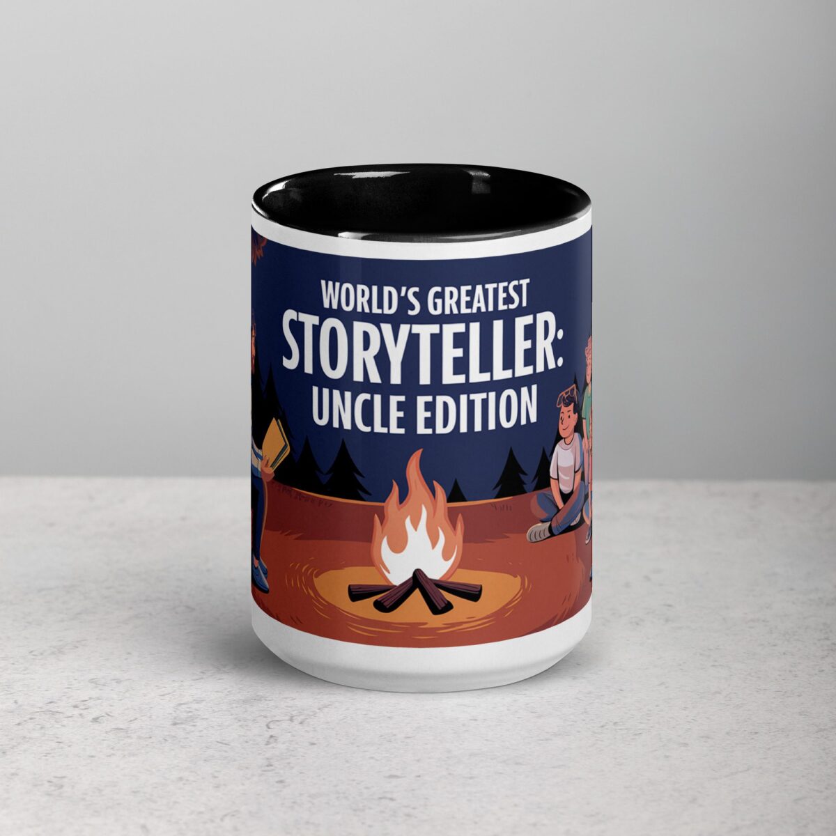 World’s Greatest Storyteller: Uncle Edition Coffee Mug - Image 4