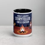 World’s Greatest Storyteller: Uncle Edition Coffee Mug - Image 4
