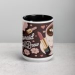 Bridesmaid Beauty & Brew Coffee Mug - Image 4