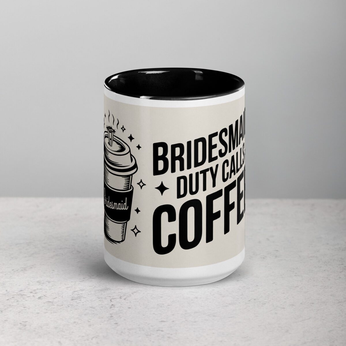 Bridesmaid Duty Calls for Coffee Mug - Image 4