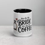 Here for the Bride, Here for the Coffee Father Mug - Image 4