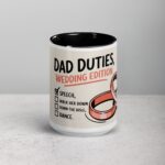 Father of the Bride Duties Require Coffee Mug - Image 4