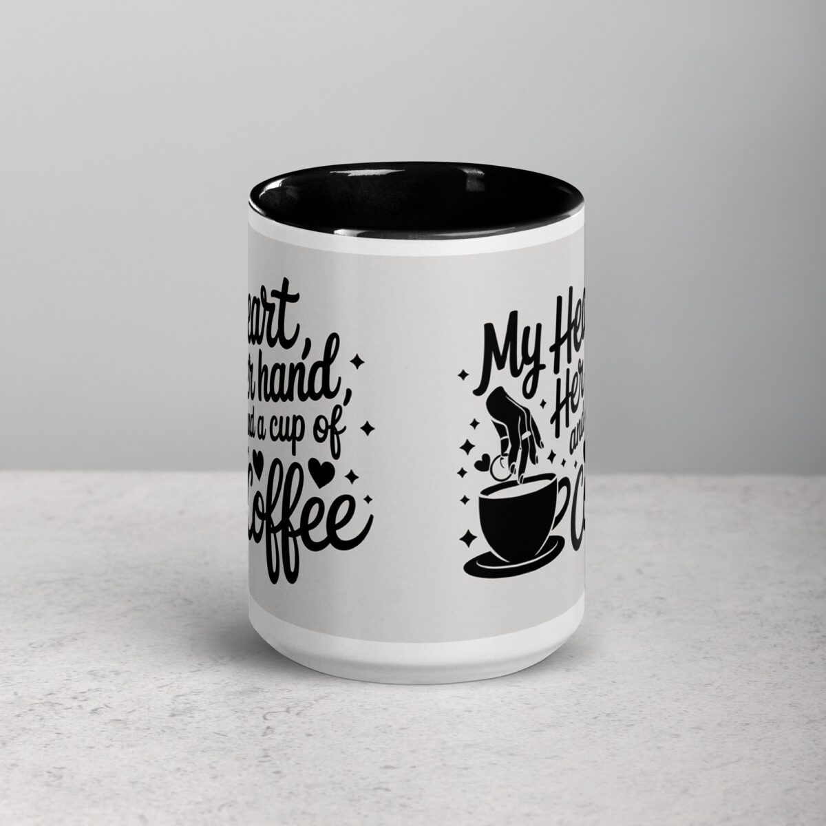 My Heart, Her Hand, and a Cup of Coffee Mug - Image 4
