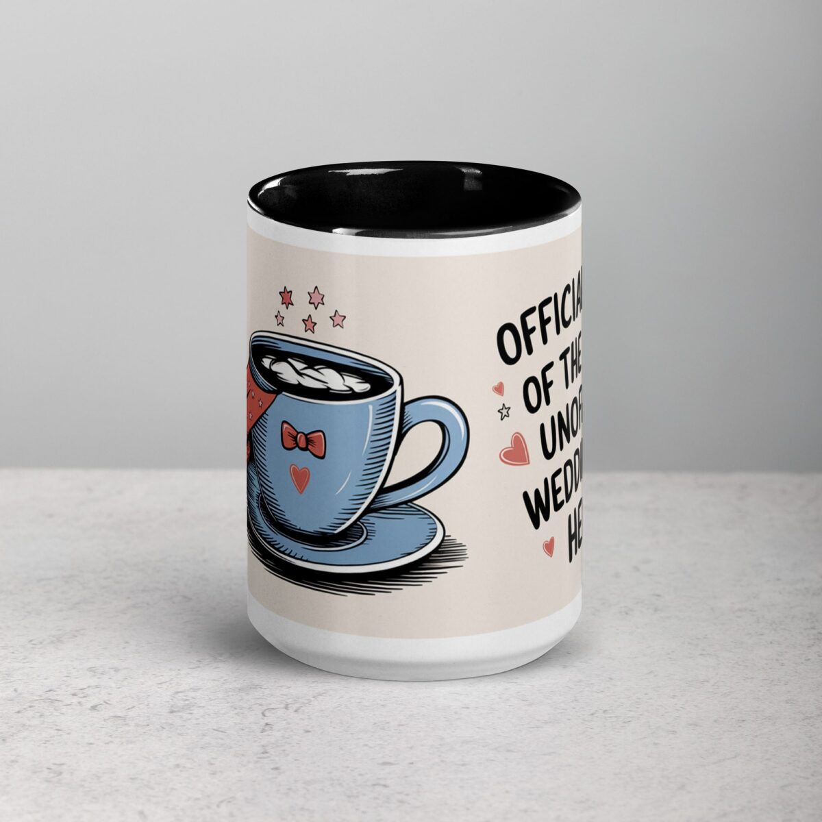 Official Father of the Bride, Unofficial Wedding Day Hero Mug - Image 4
