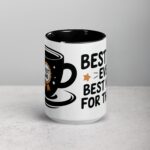 Best Dad Ever, Best Man for the Job Coffee Mug - Image 4