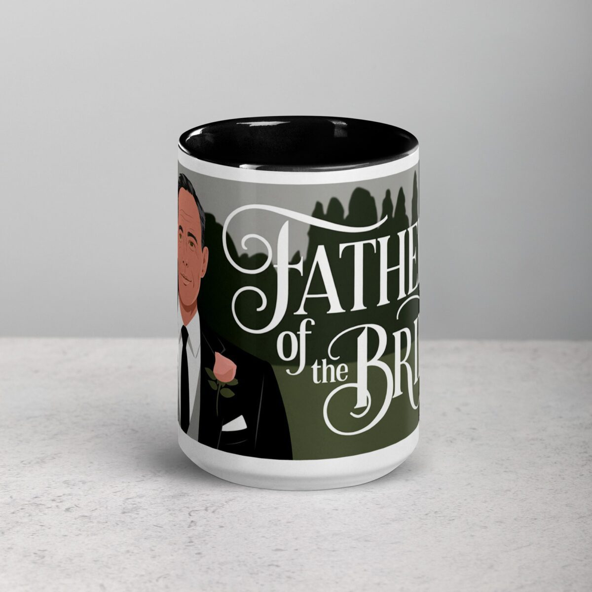 Father of the Bride Sophisticated Coffee Mug & Tea Cup - Image 4