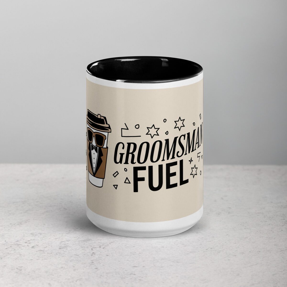 Groomsman Fuel Coffee Mug - Image 4