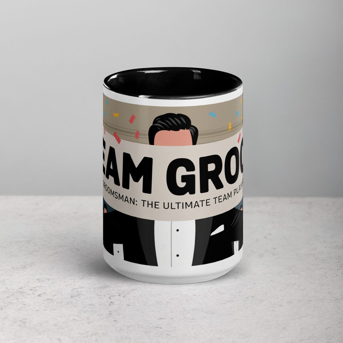 Groomsman: The Ultimate Team Player Coffee Mug - Image 4