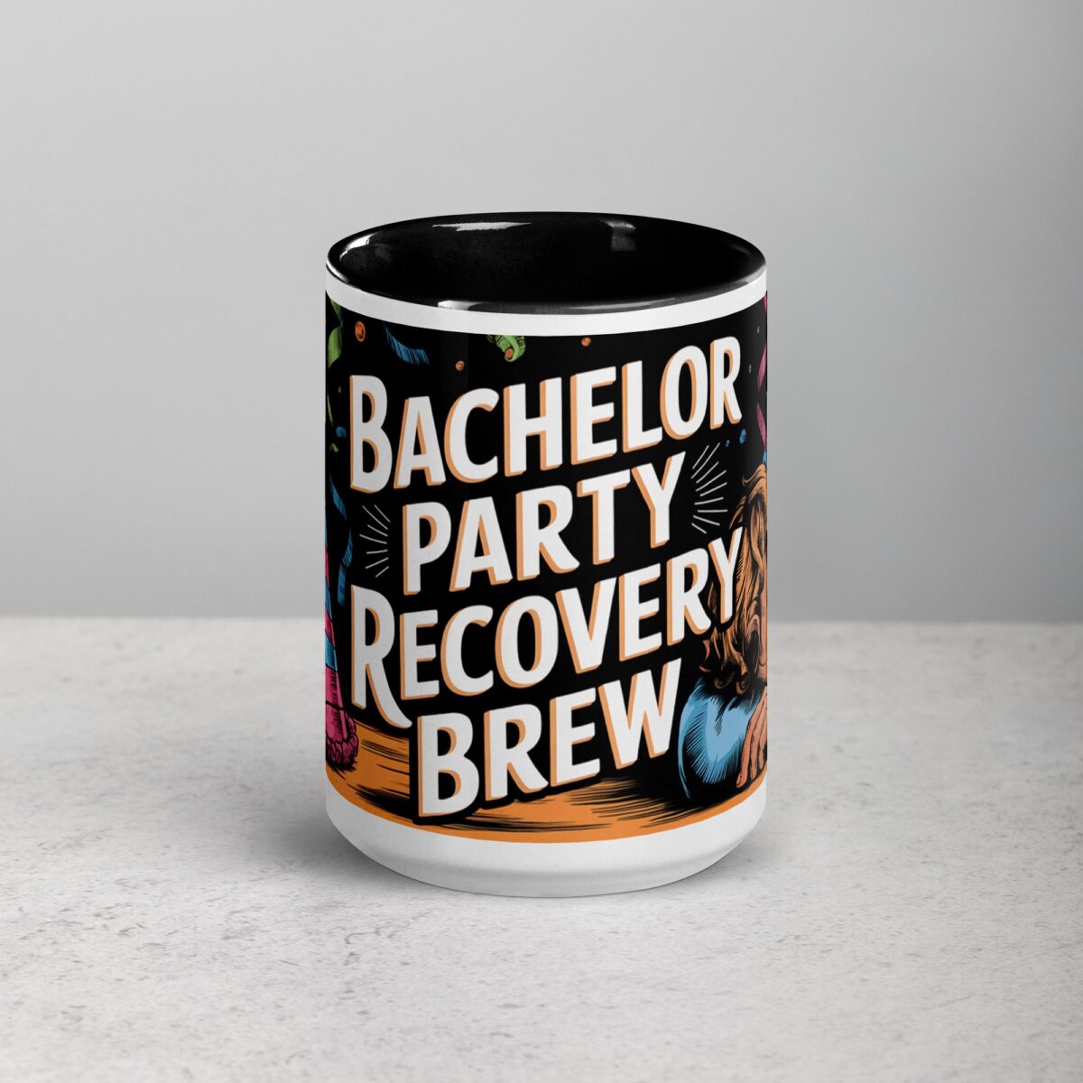 Bachelor Party Recovery Brew Groomsman Mug - Image 4