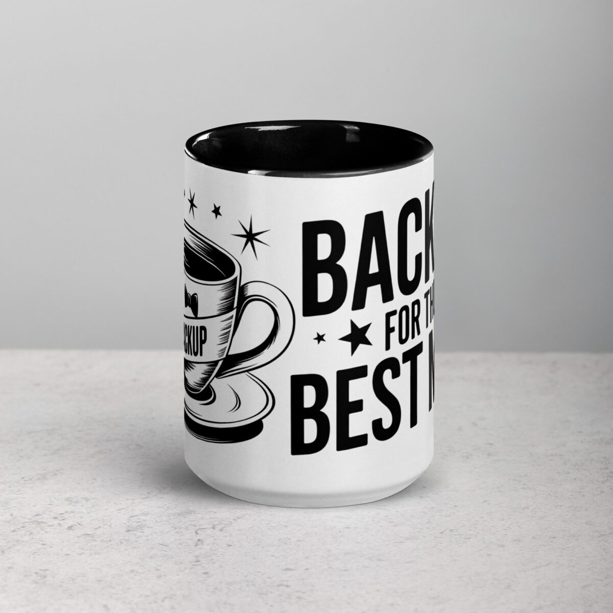 Backup for the Best Man Groomsman Mug - Image 4