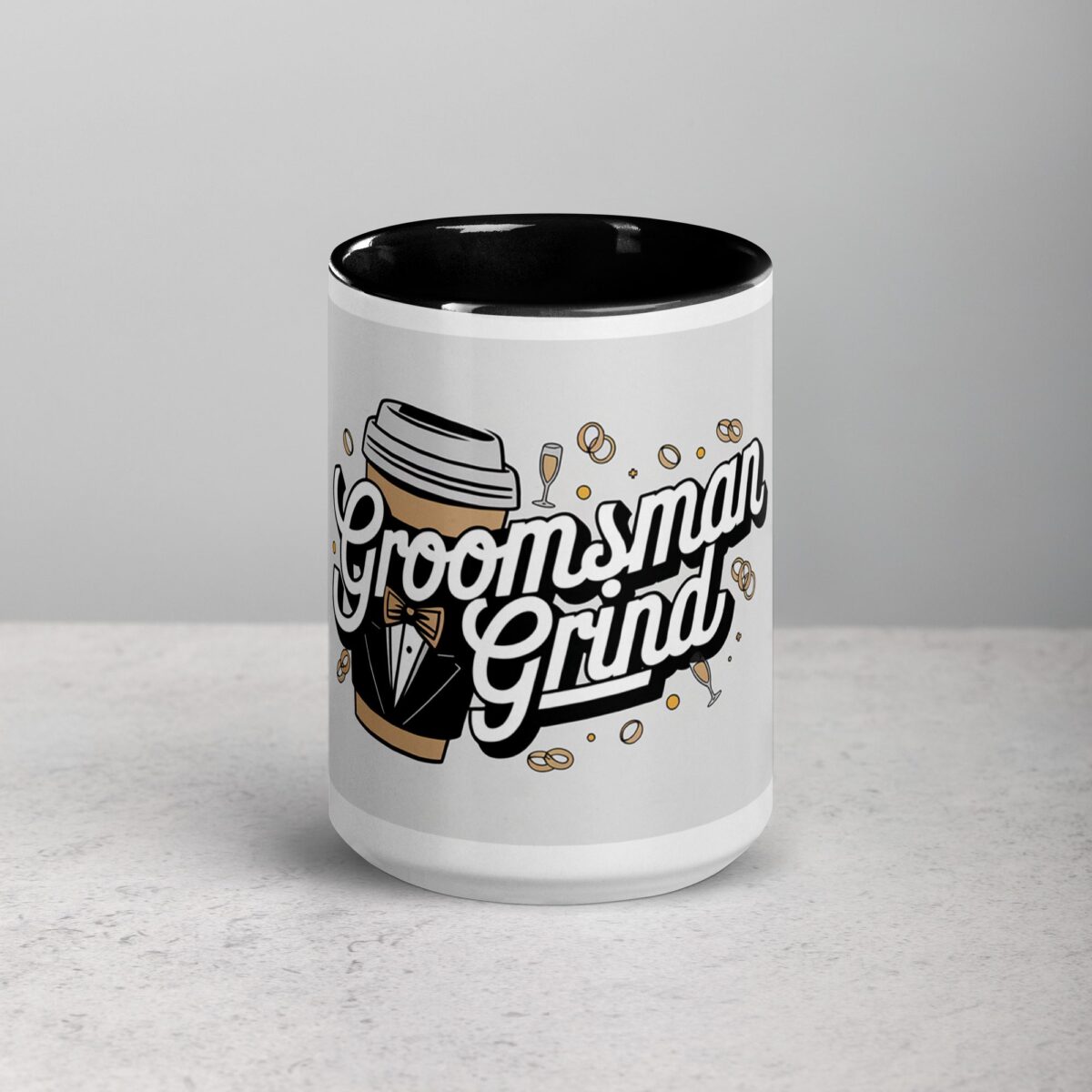 Groomsman Grind Coffee Mug - Image 4