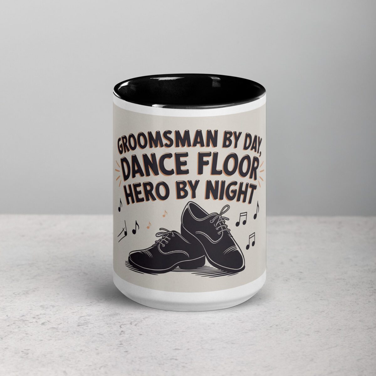 Groomsman by Day, Dance Floor Hero by Night Coffee Mug - Image 4