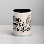 Rings, Toasts & Coffee Boosts Groomsman Mug - Image 4