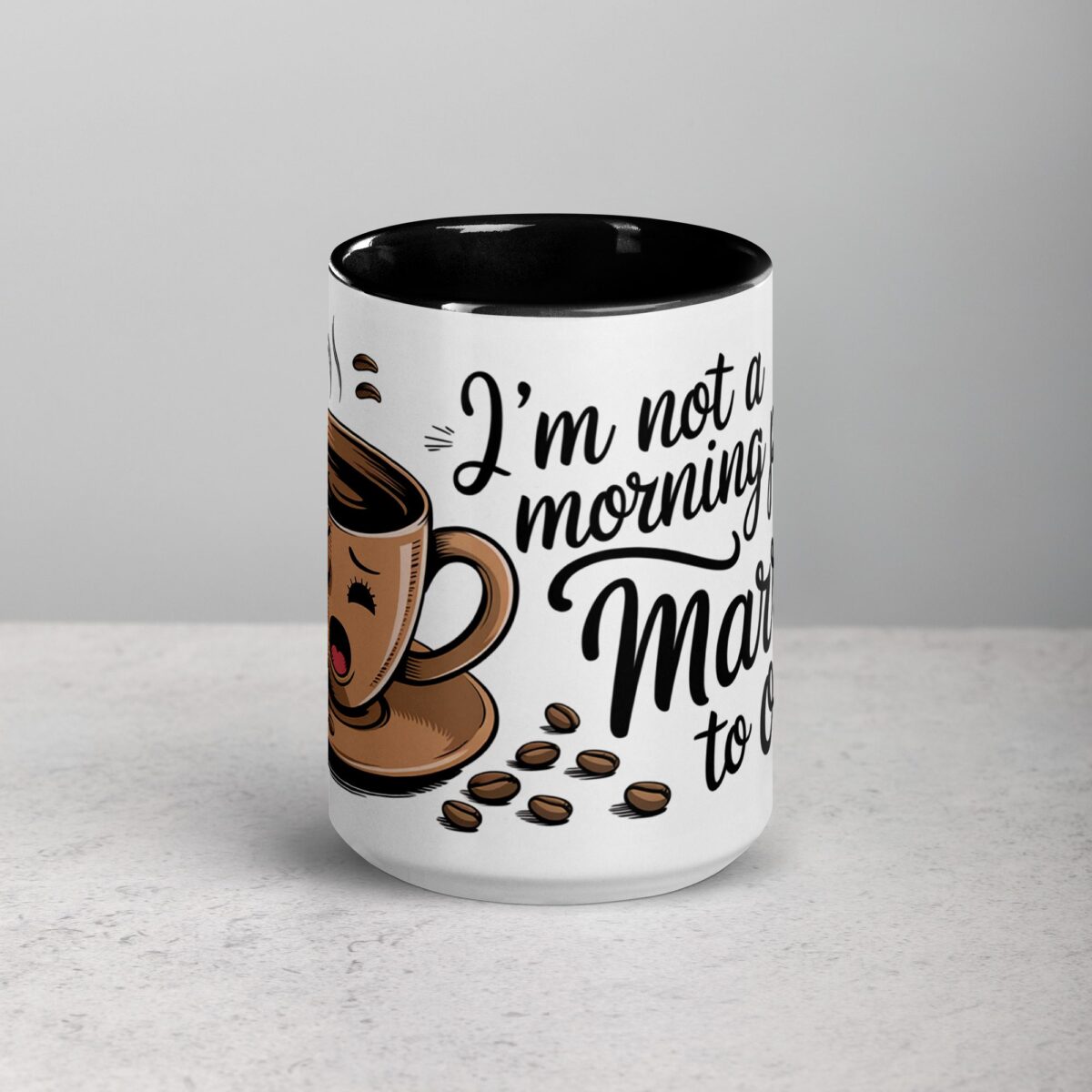 I’m Not a Morning Person… But I’m Married to One Mug - Image 4
